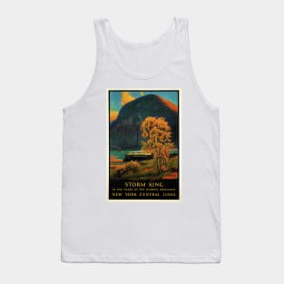 STORM KING Hudson Highlands New York Central Lines Vintage Rail Tank Top